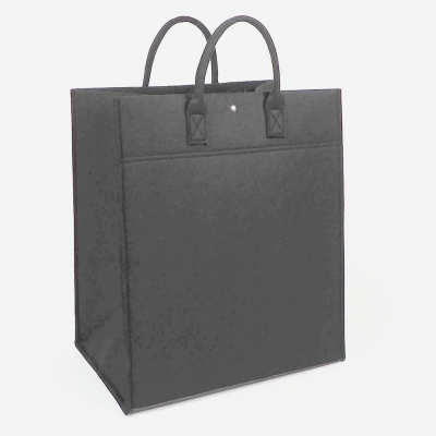 Panier à linge gris en forme de sac_005178_bathbazaar