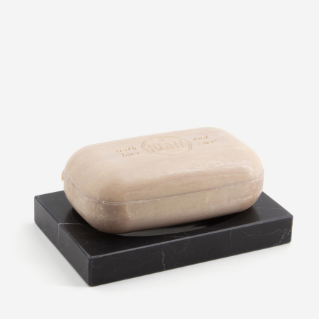 Porte savon en marbre véritable noir_005721_bathbazaar