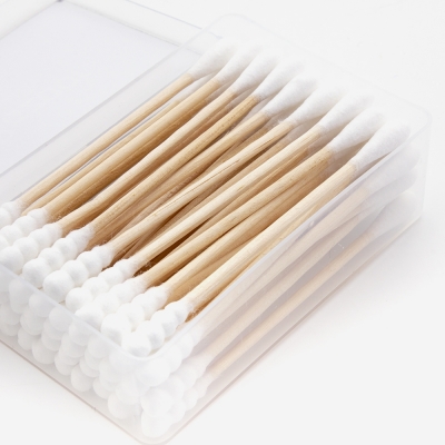 Bella Cotton Coton-tige, avec tige en papier, dans une boîte pratique :  : Cuisine et Maison