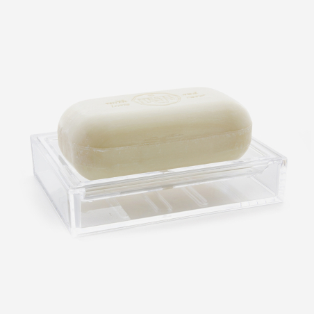 Porte-savon transparent Square line_002446_bathbazaar