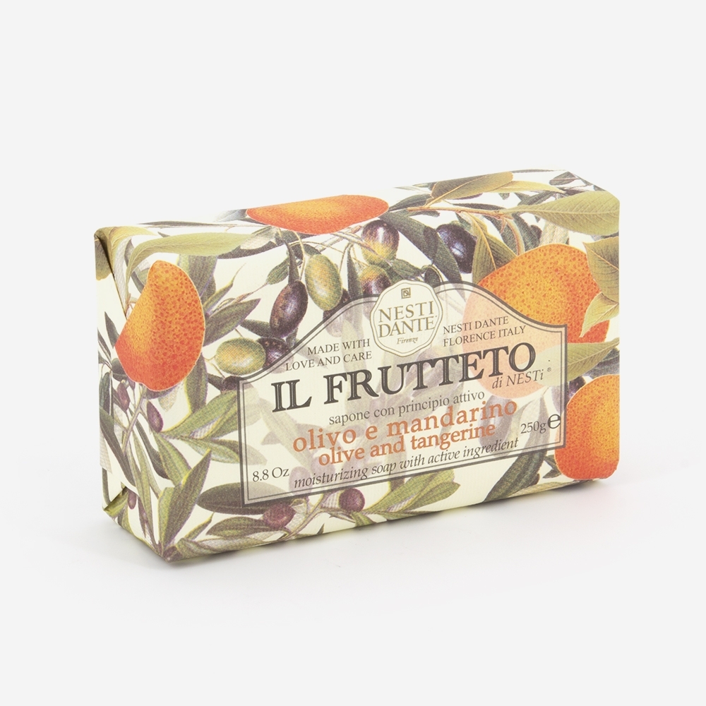 savon huile d'olive et mandarine nesti dante - Fruteto - Bath Bazaar