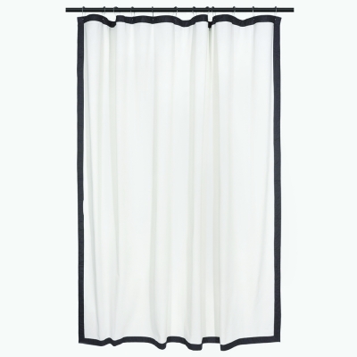 Rideau douche Les Vilaines Filles Rideau de douche Les Vilaines Filles en  Polyester blanc - 180 x 200 cm
