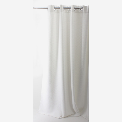 Rideau de douche blanc 180 x 200 cm - HONORE - Bath Bazaar
