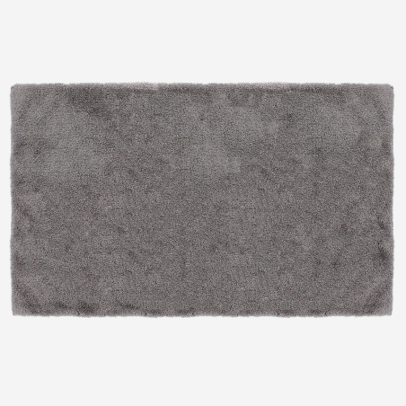 Tapis de bain gris 2050 g/m² polyamide et dos latex - Dolce