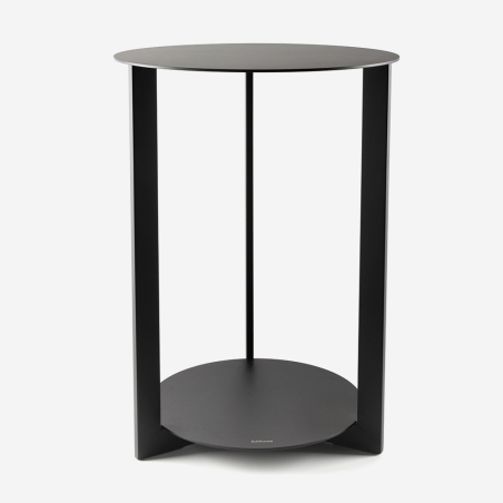 tabouret salle de bain noir en inox_016689_bathbazaar