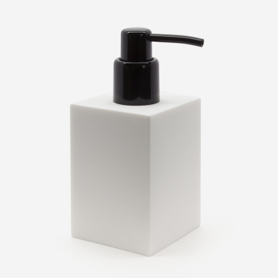 Distributeur de savon blanc - 006181 - BathBazaar