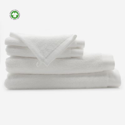 Serviette de bain coton BIO blanc - ORGANIC