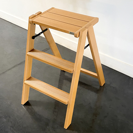 Tabouret marchepied en bois - 016963 - Bath Bazaar